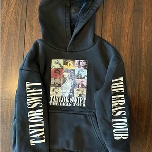 Taylor Swift The Eras Tour Black Hoodie